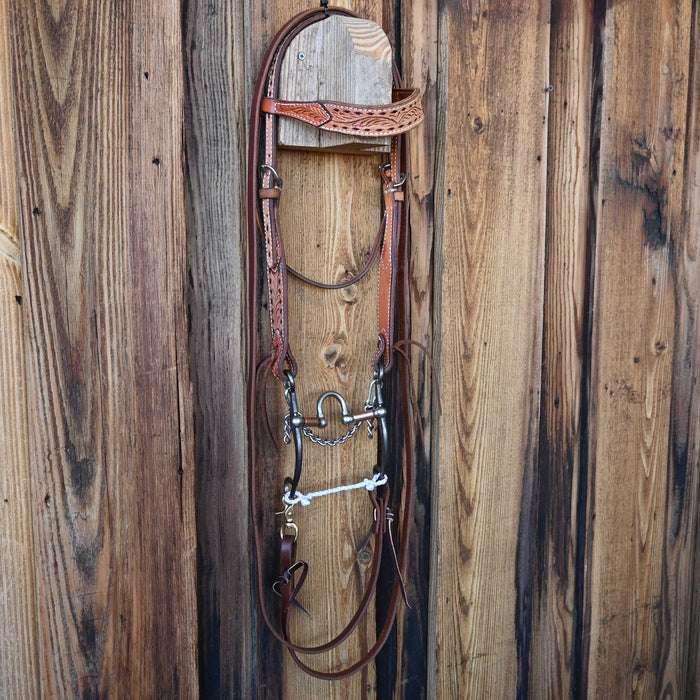 Kerry Kelley 20 Correction Bridle Rig w/Browband Headstall