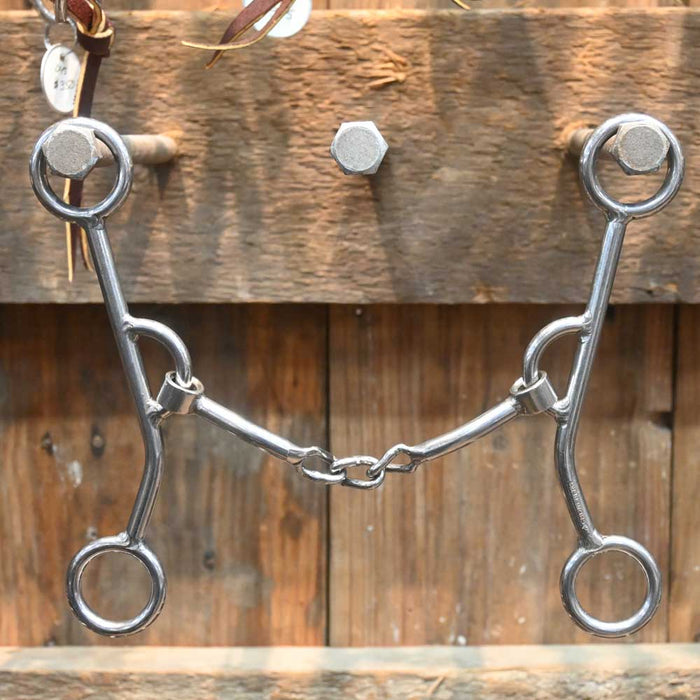 Schoneberg Long Casey Smooth 3-Piece Chain Bit Tack - Bits Schoneberg