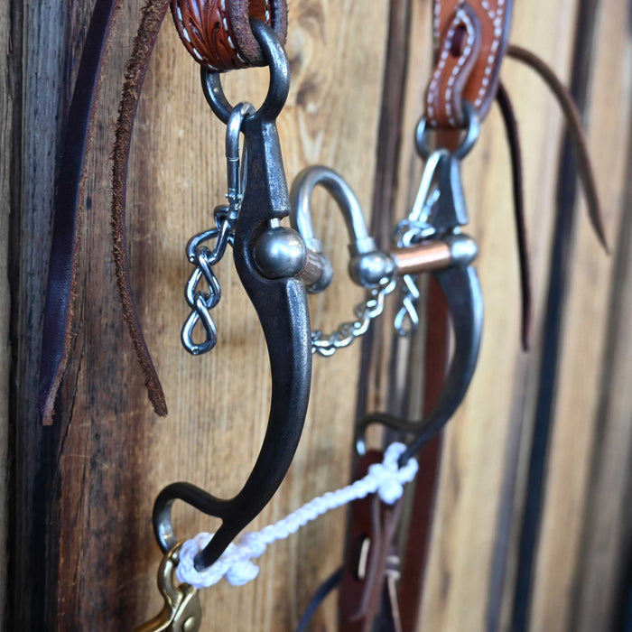 Kerry Kelley 20 Correction Bridle Rig w/Browband Headstall