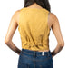 Cruel Denim Women's Vintage Gold Vest WOMEN - Clothing - Tops - Sleeveless Cruel Denim