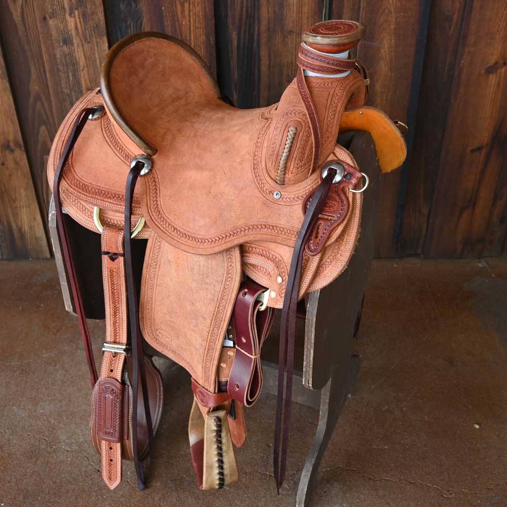 14" TESKEY'S POST HORN ASSOCIATION SADDLE