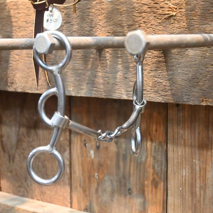 Schoneberg Short Shank Smooth 3-Piece Chain Bit Tack - Bits Schoneberg