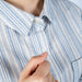 Dylan James Stripe Denim Shirt WOMEN - Clothing - Tops - Long Sleeved Dylan
