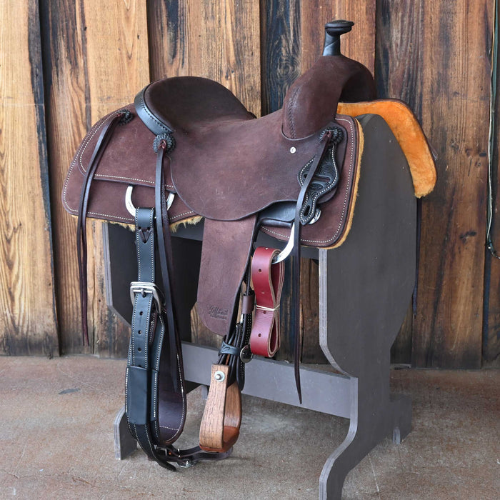 15" JEFF SMITH BUSTER WELCH RANCH CUTTING SADDLE