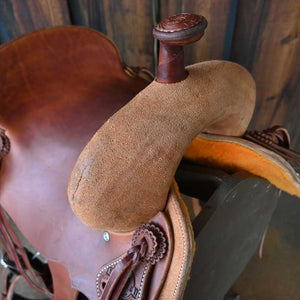 16" AUSTIN VALIMONT RANCH CUTTER SADDLE Saddles Austin Valimont