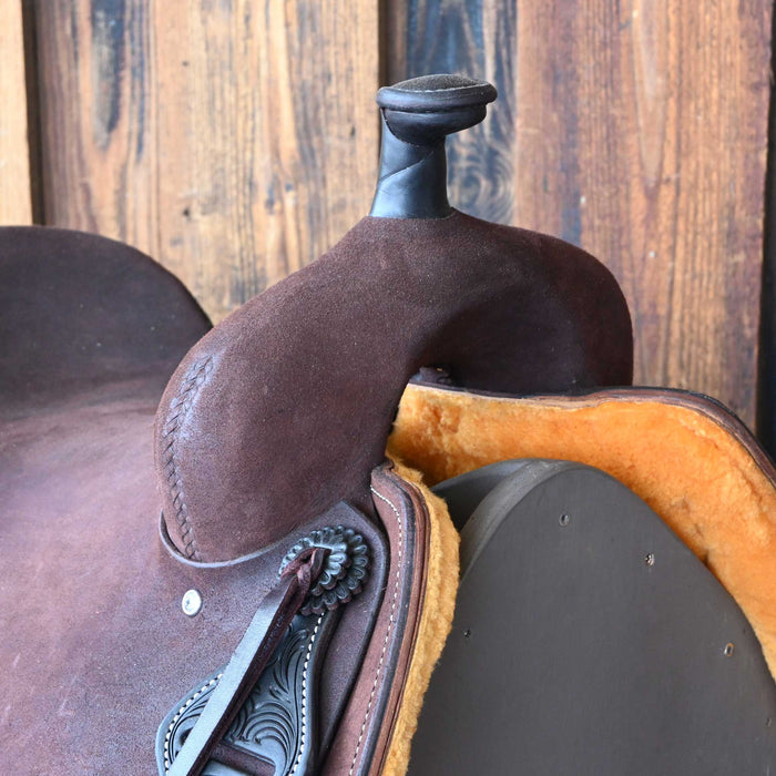 15" JEFF SMITH BUSTER WELCH RANCH CUTTING SADDLE