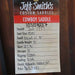 15.5" JEFF SMITH COWBOY SADDLE Saddles - New Jeff Smith