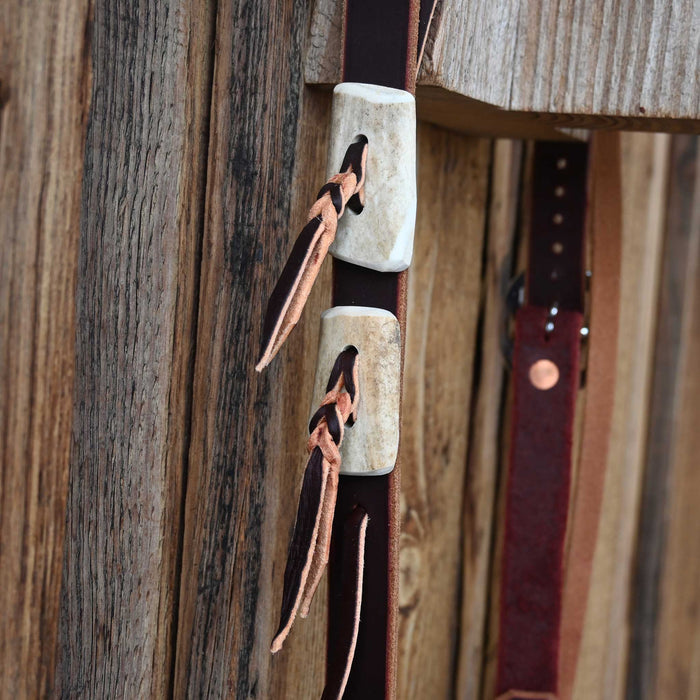 Jeff Wade Leather Bridle Rig w/Split Ear Headstall Tack - Rigs Jeff Wade