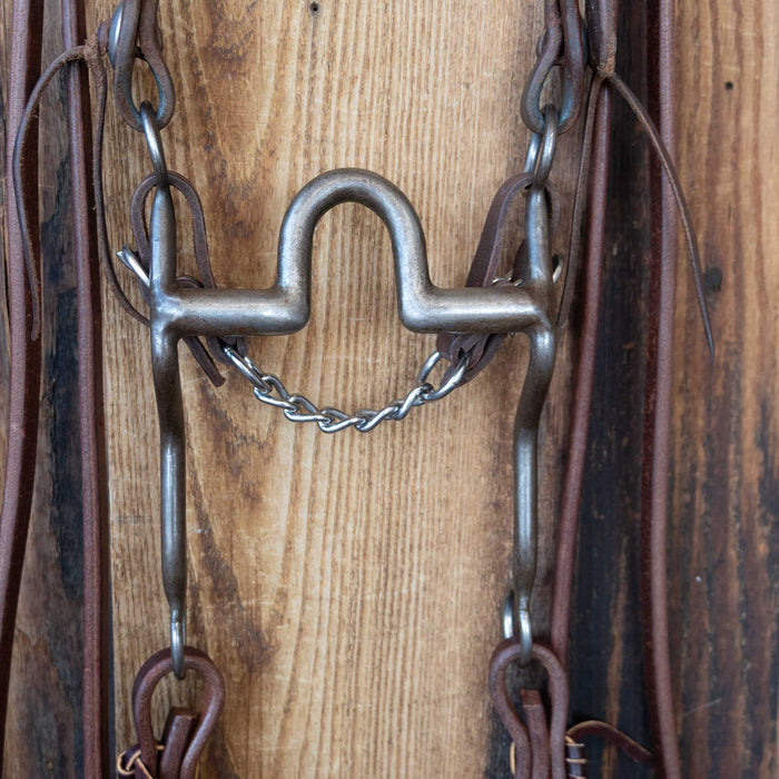 Daryl Davis Solid Port Bridle Rig w/Split Ear Headstall