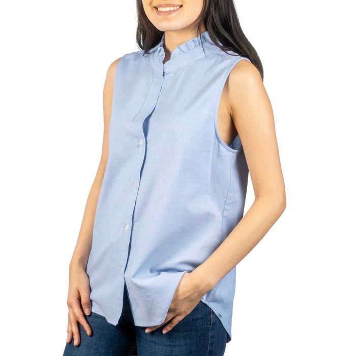 Dylan Olivia Chambray Top WOMEN - Clothing - Tops - Sleeveless Dylan