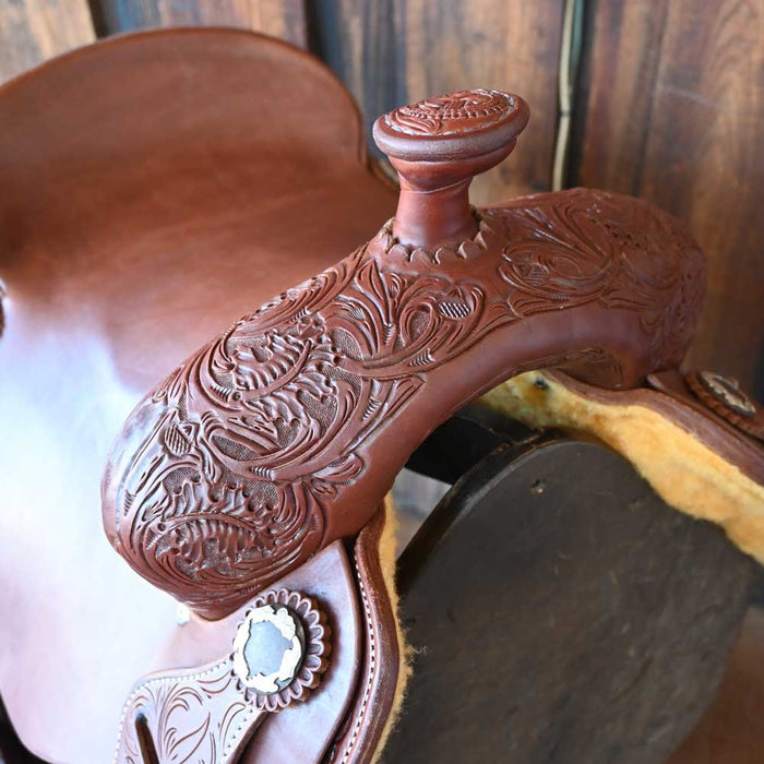 15.5" JEFF SMITH COWBOY SADDLE Saddles - New Jeff Smith