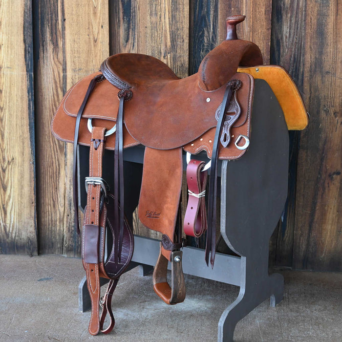 16" JEFF SMITH BUSTER WELCH RANCH CUTTING SADDLE