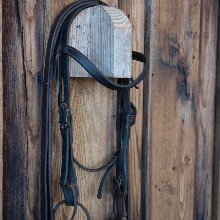 Daryl Davis D-Ring Snaffle Bridle Rig w/Browband Headstall