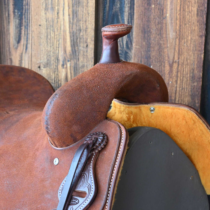 16" JEFF SMITH BUSTER WELCH RANCH CUTTING SADDLE