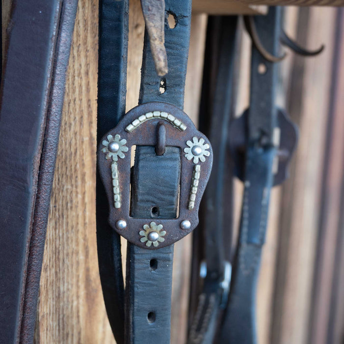Daryl Davis D-Ring Snaffle Bridle Rig w/Browband Headstall