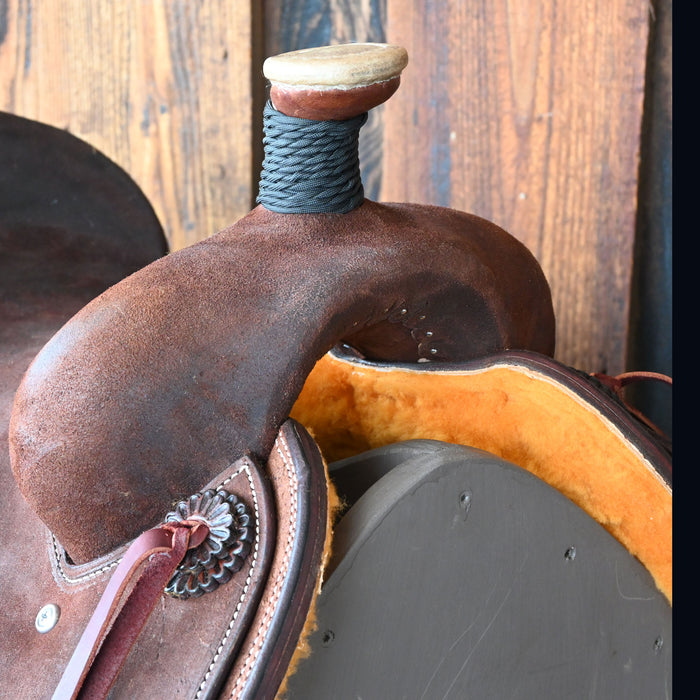 15" TESKEY'S TEAM ROPING SADDLE