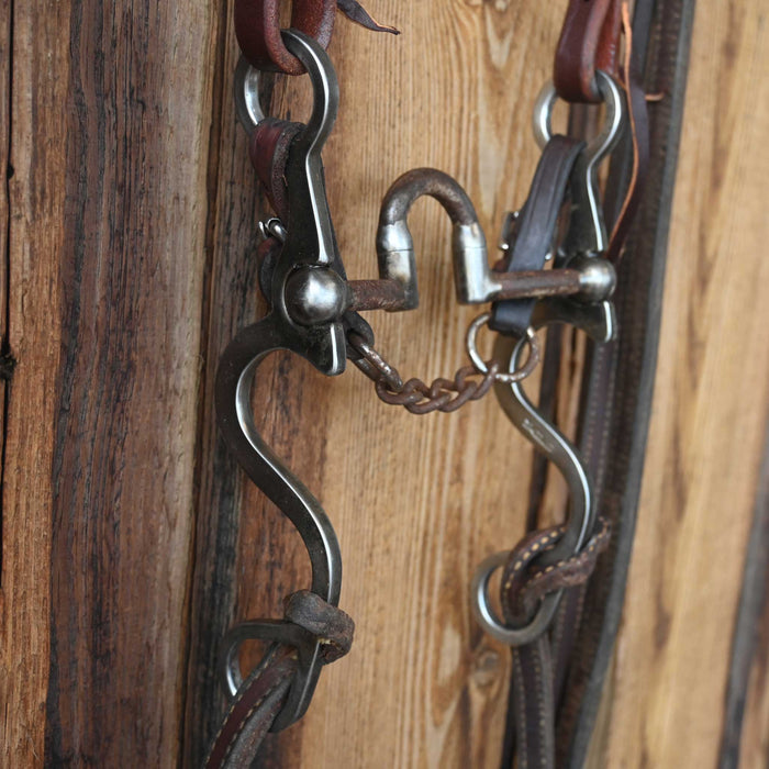 Maheu Correction Bridle Rig w/Single Ear Headstall Tack - Rigs Ray Maheu
