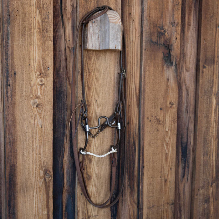 Jim Edwards Solid Port Bridle Rig w/Single Ear Headstall