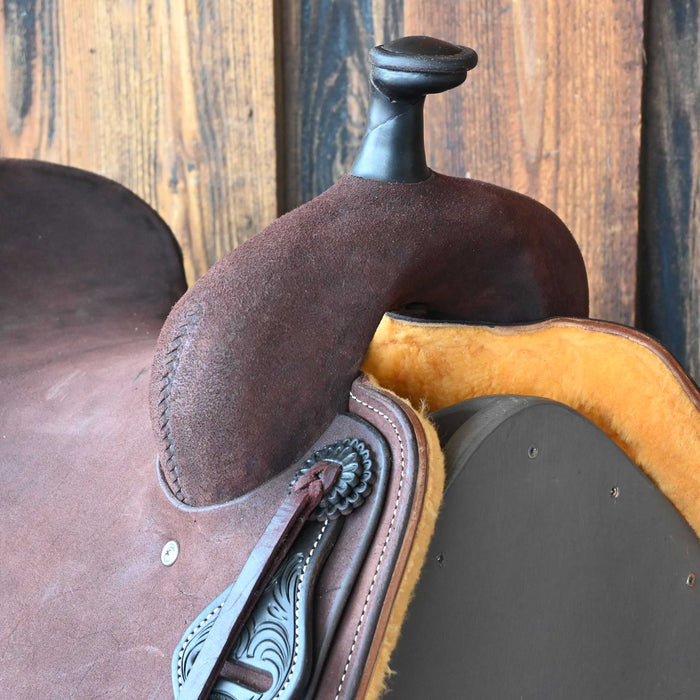 16" JEFF SMITH BUSTER WELCH RANCH CUTTING SADDLE