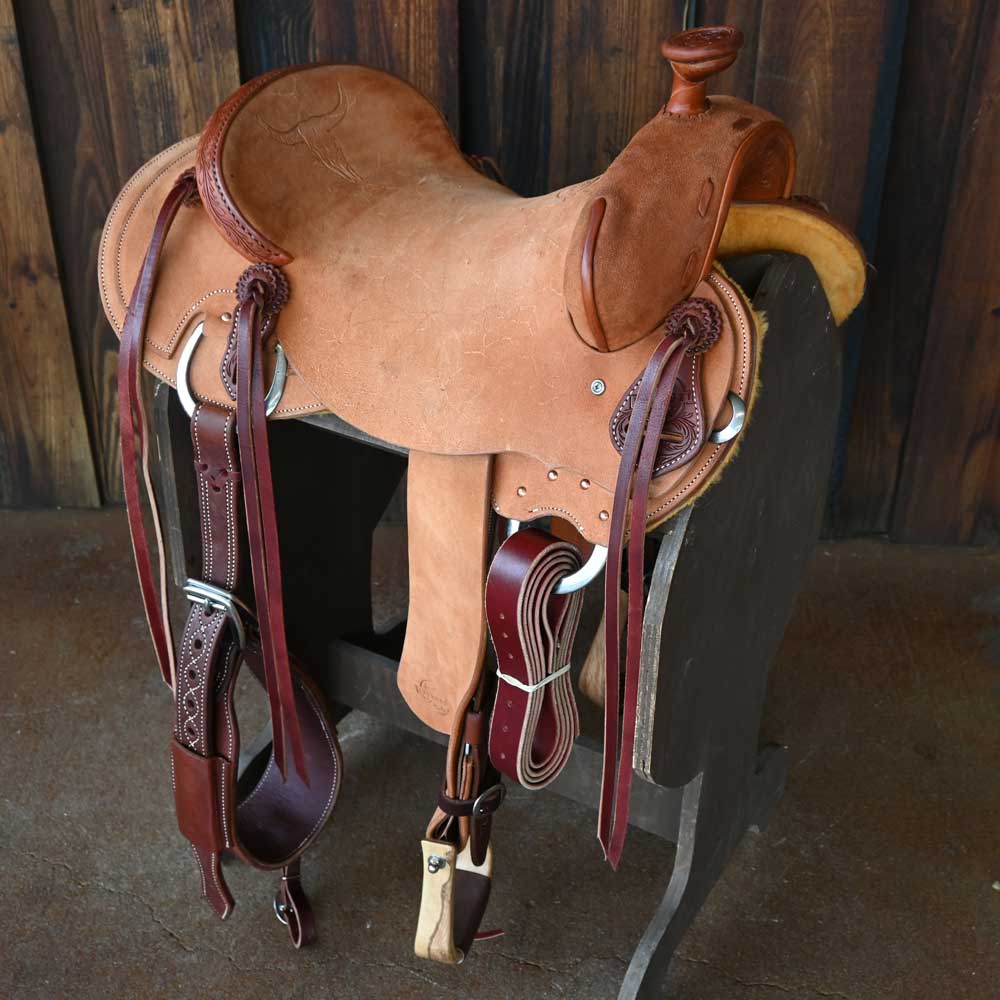 16" AUSTIN VALIMONT RANCH SADDLE Saddles Austin Valimont