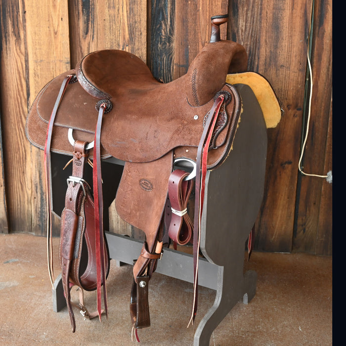 15.5" TESKEY'S PRO CUTTER RANCH CUTTER SADDLE