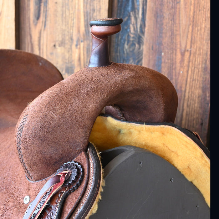 15.5" TESKEY'S PRO CUTTER RANCH CUTTER SADDLE