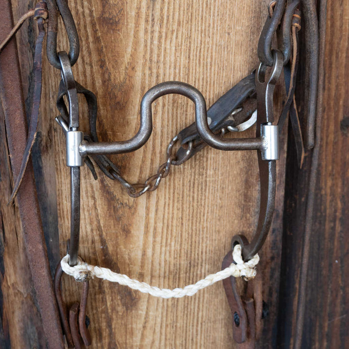 Jim Edwards Solid Port Bridle Rig w/Single Ear Headstall