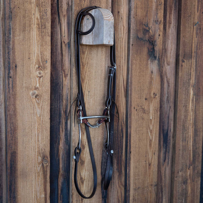 E. Garcia Mullen Bridle Rig w/All New Leather