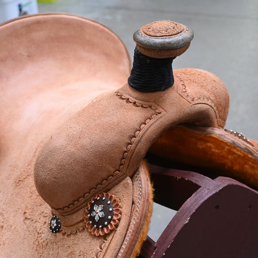 12" PATRICK SMITH YOUTH ROPING SADDLE Saddles - New Patrick Smith