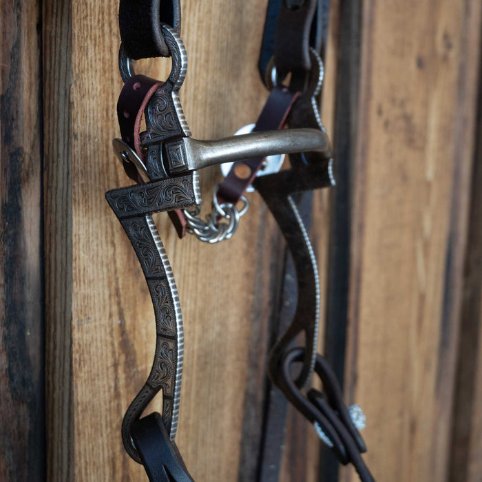 E. Garcia Mullen Bridle Rig w/All New Leather