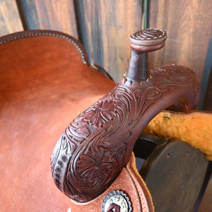 17" JEFF SMITH RANCH CUTTER SADDLE Saddles Jeff Smith   