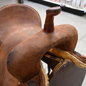 14.5" USED TESKEY'S BARREL SADDLE Saddles TESKEY'S SADDLERY LLC   