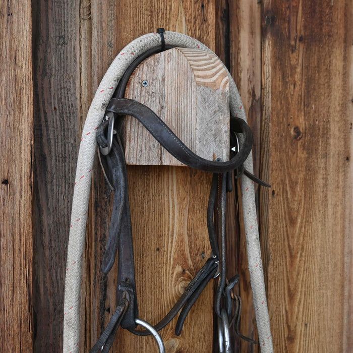 Ray Maheu O-Ring Twisted Wire Snaffle Bridle Rig w/String Martingale Tack - Rigs Ray Maheu