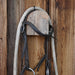 Ray Maheu O-Ring Twisted Wire Snaffle Bridle Rig w/String Martingale Tack - Rigs Ray Maheu