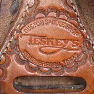 14.5" USED TESKEY'S BARREL SADDLE Saddles TESKEY'S SADDLERY LLC   