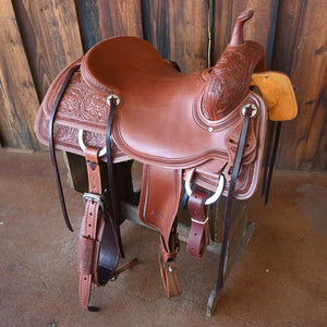 17" JEFF SMITH CUTTING SADDLE Saddles Jeff Smith   