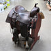 16.5" USED CALVIN ALLEN RANCH CUTTER SADDLE Saddles - Used Calvin Allen