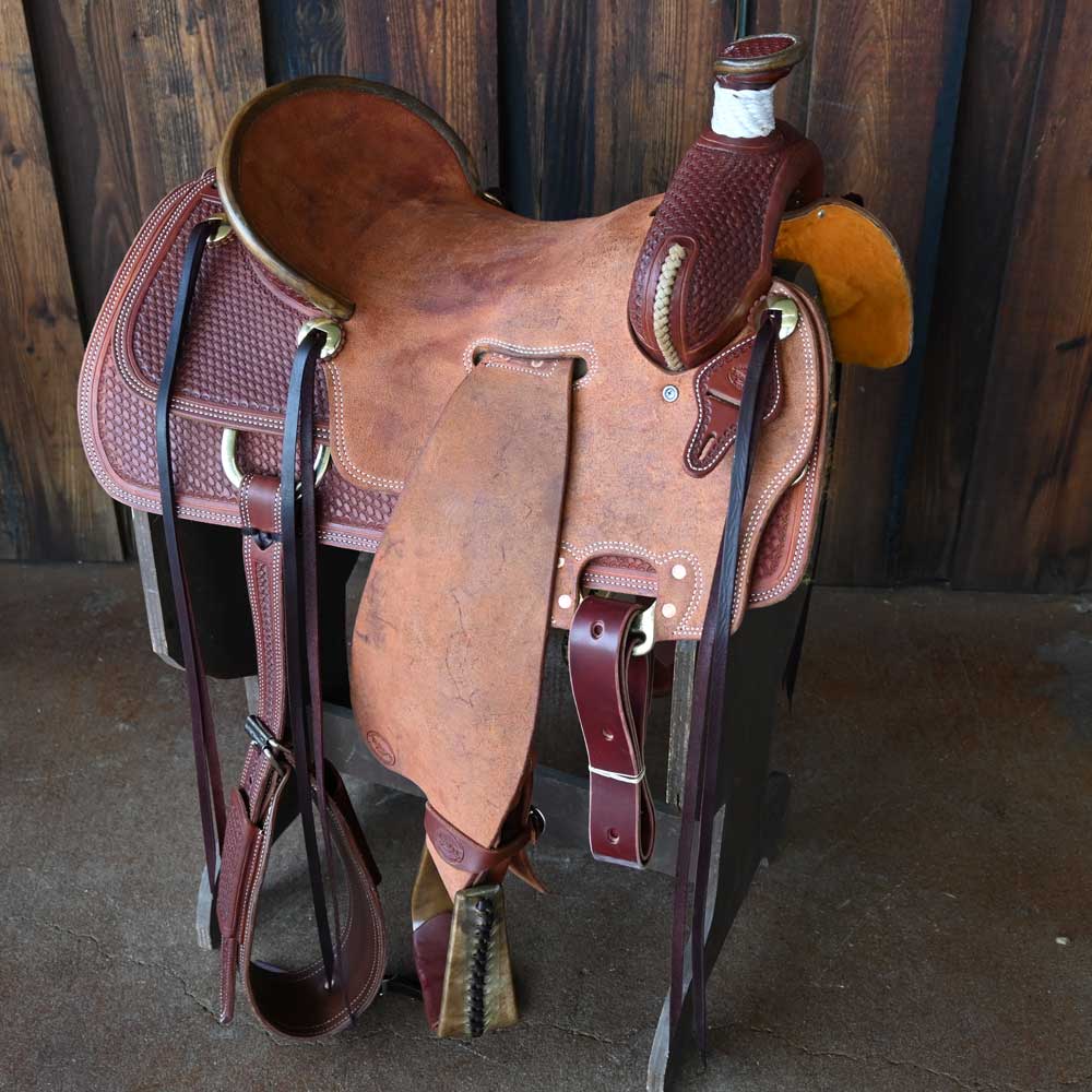 16" TESKEY'S RANCH ASSOCIATION SADDLE Saddles Teskey's Saddlery