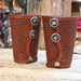 D.L. Alton Leather Cowboy Cuffs Collectibles D.L. Alton