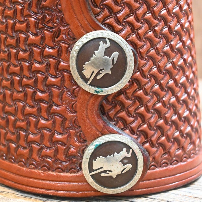 D.L. Alton Leather Cowboy Cuffs Collectibles D.L. Alton