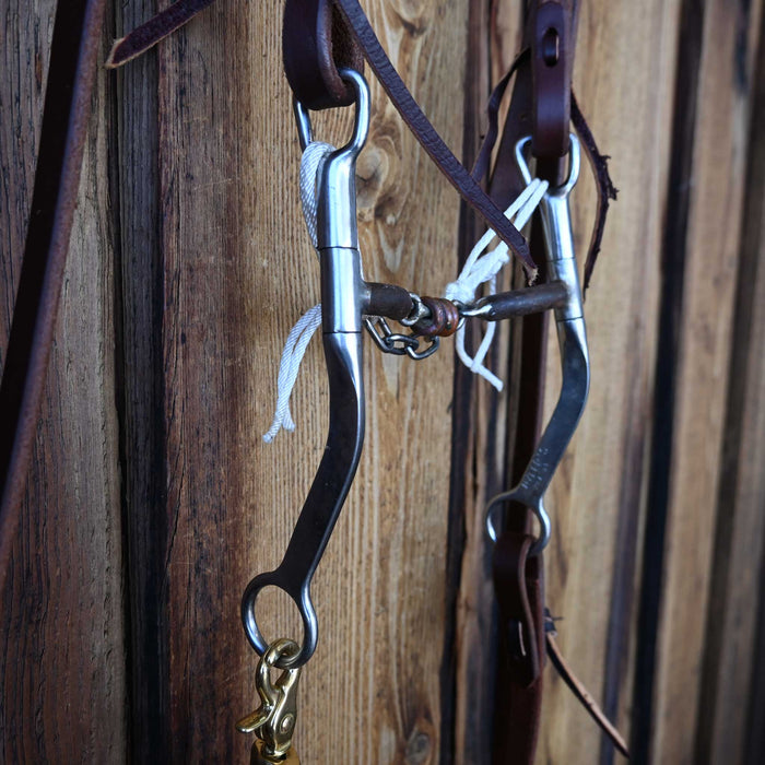 Myler Solid Port Bridle Rig w/Single Ear Headstall