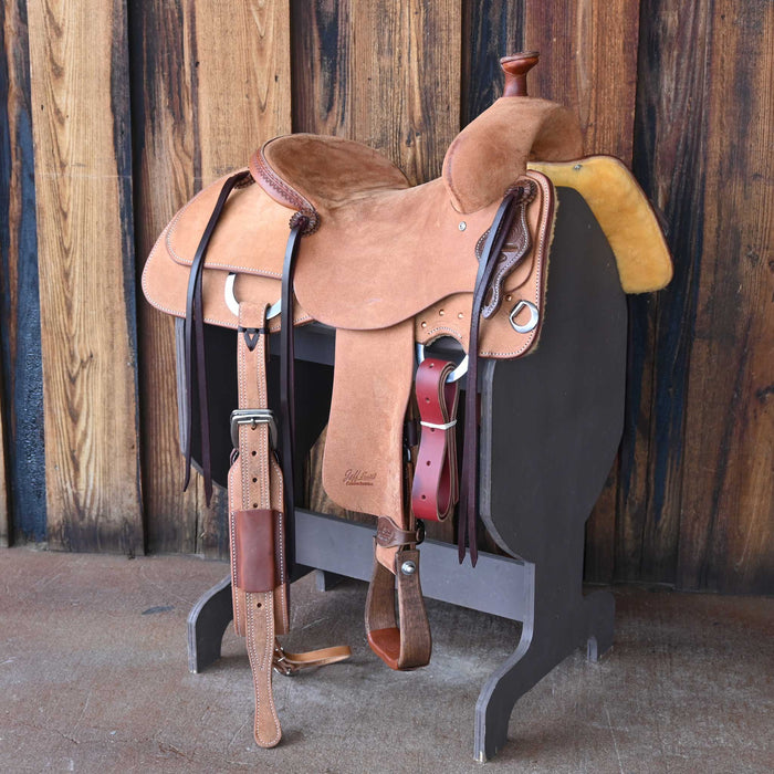 15" JEFF SMITH BUSTER WELCH RANCH CUTTING SADDLE