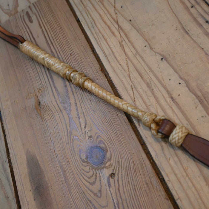Jose Ortiz 24" 8 Plait Quirt w/Popper Tack - Whips, Crops & Quirts Jose Ortiz