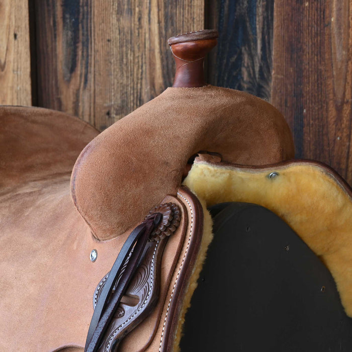 15" JEFF SMITH BUSTER WELCH RANCH CUTTING SADDLE