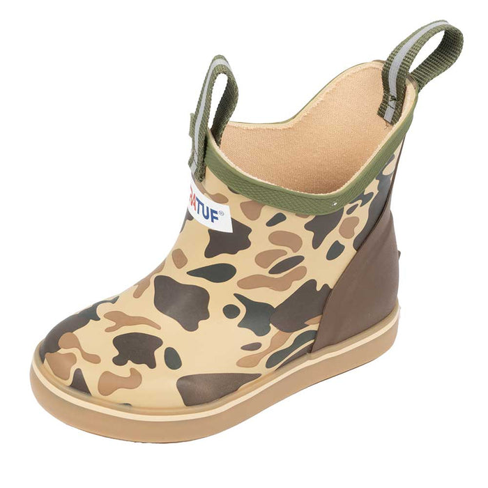 XTRATUF Kid's Duck Camo Ankle Deck Boot KIDS - Footwear - Boots XTRATUF