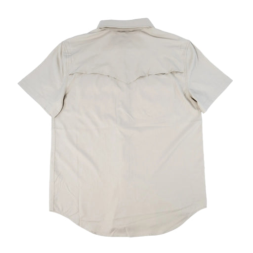 Rock & Roll Denim Men's Tek Ripstop Pearl Snap Shirt - Tan MEN - Clothing - Shirts - Short Sleeve Panhandle