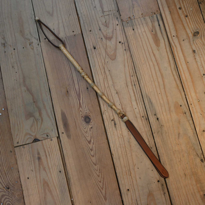 Jose Ortiz 24" 8 Plait Quirt w/Popper Tack - Whips, Crops & Quirts Jose Ortiz