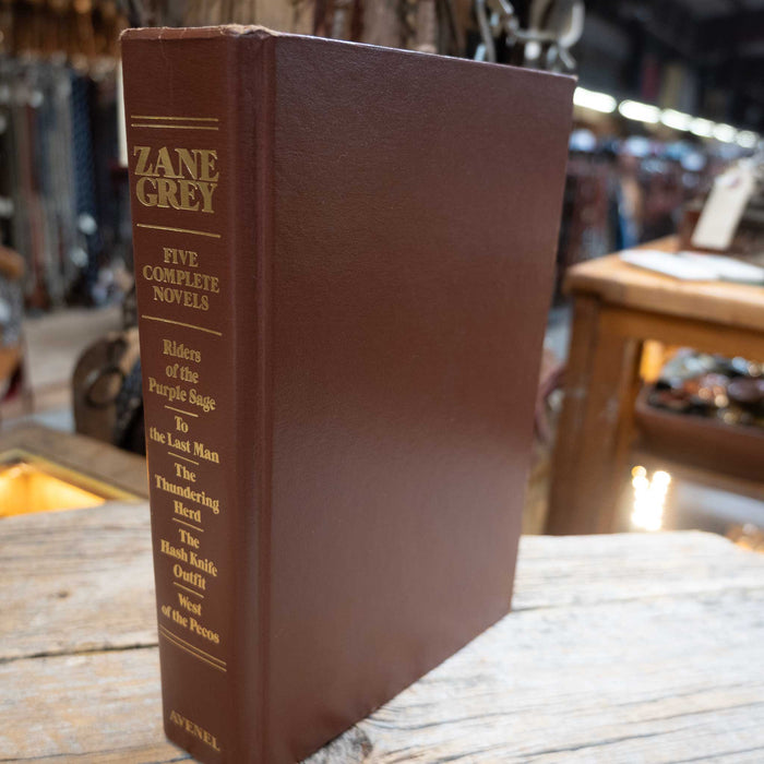 5 Complete Novels in one print by Zane Grey 1980 hard cover
