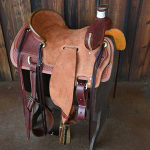 16" TESKEY'S RANCH ASSOCIATION SADDLE Saddles Teskey's Saddlery