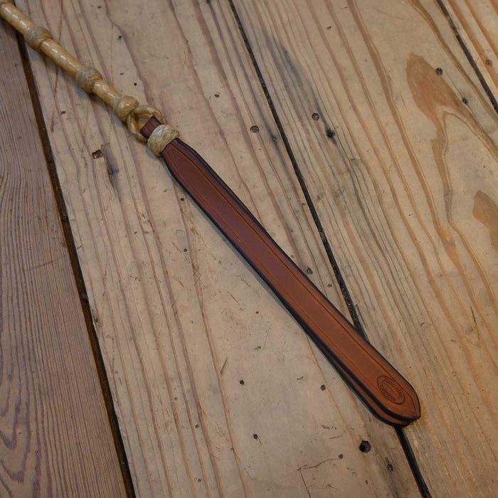 Jose Ortiz 24" 8 Plait Quirt w/Popper Tack - Whips, Crops & Quirts Jose Ortiz